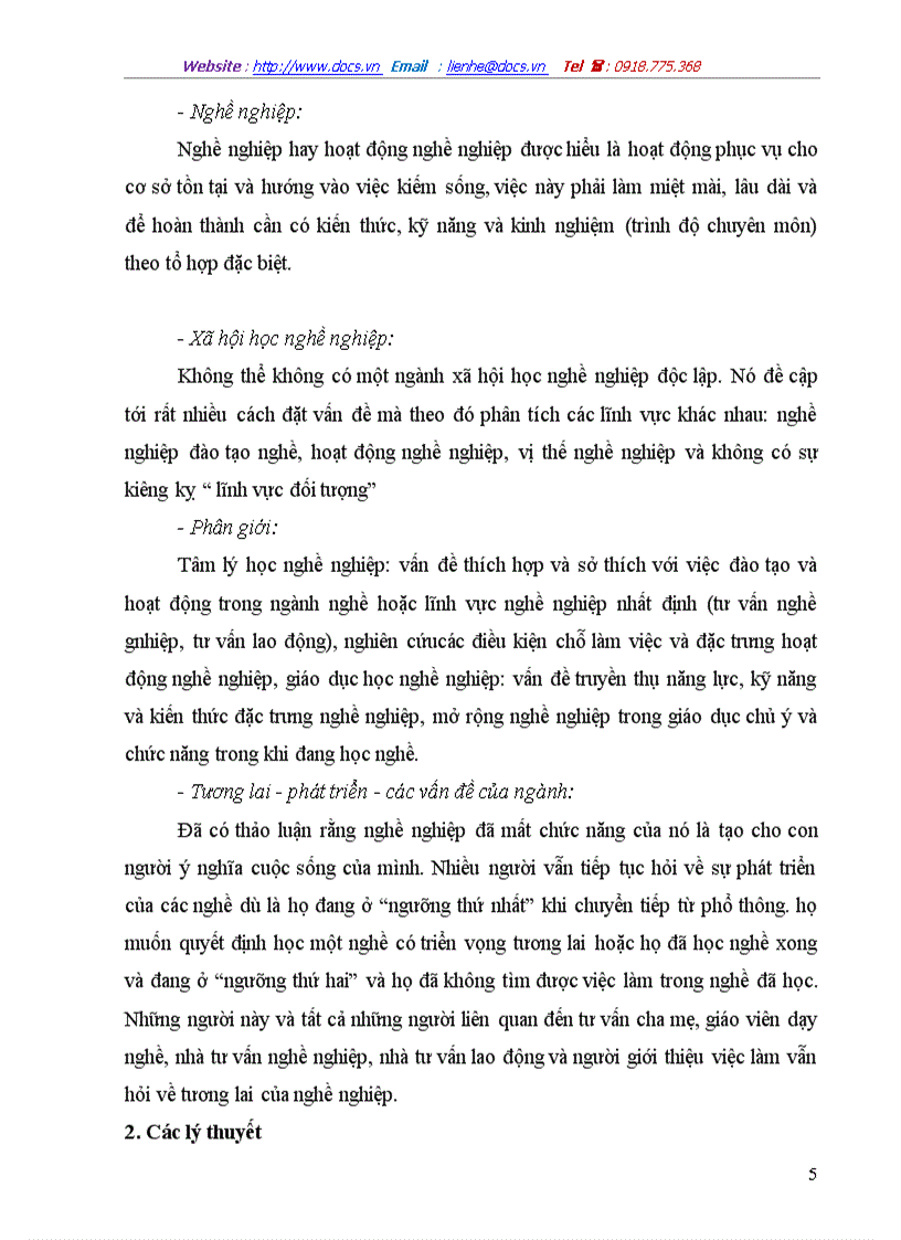 image for page Định hướng nghề nghiệp của học sinh Trung học phổ thông Khảo sát một số trường trên địa bàn Hà Nội