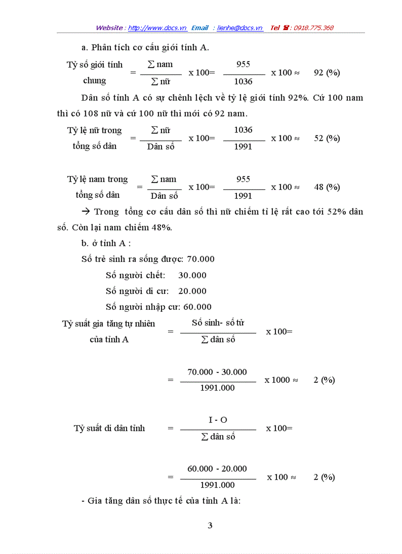 image for page Bài tập dân số