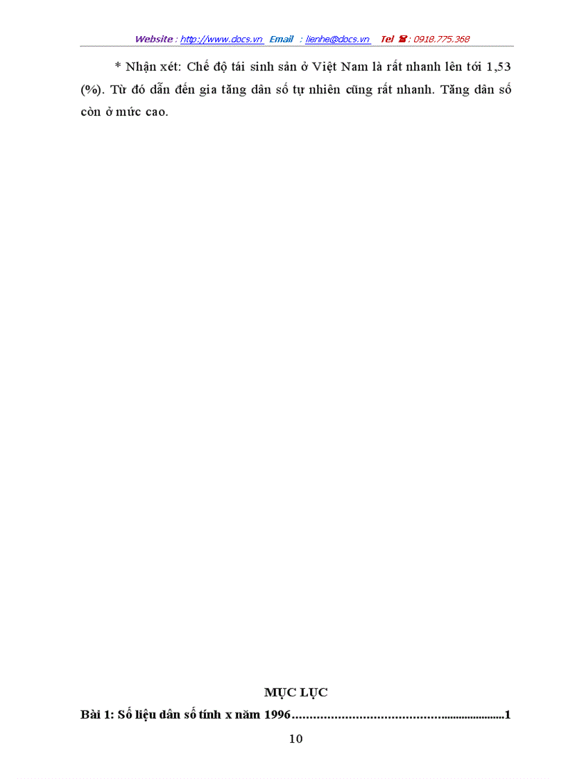 image for page Bài tập dân số