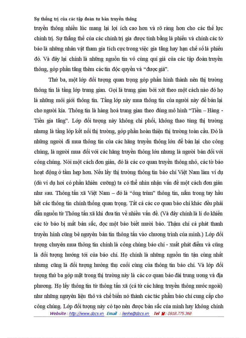 image for page Tập đoàn tư bản truyền thông