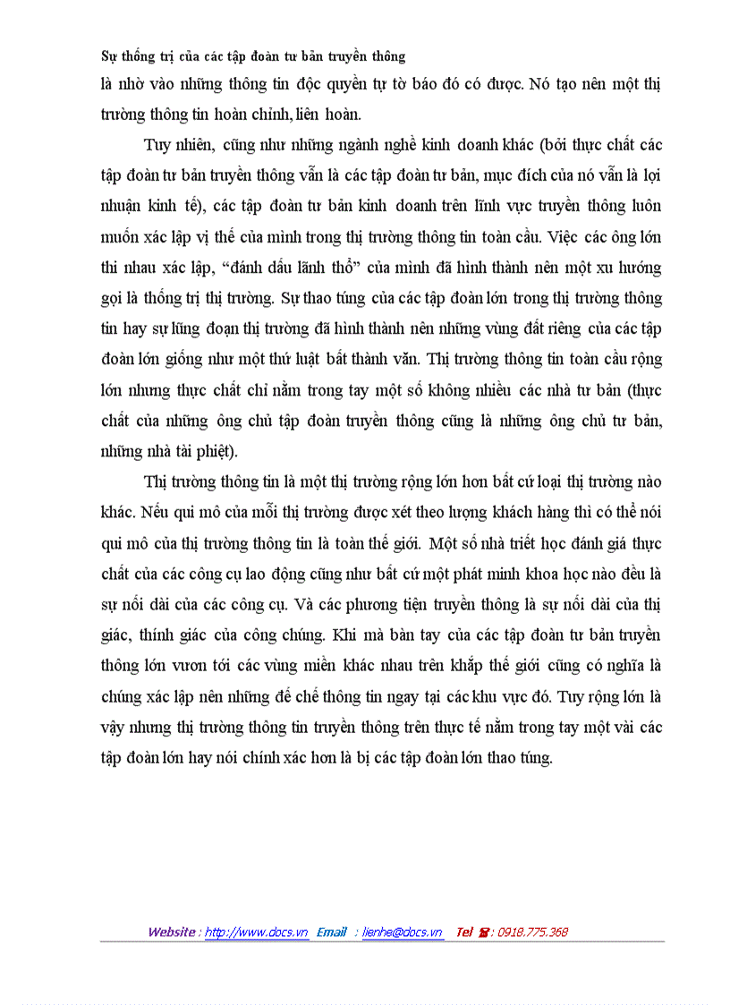 image for page Tập đoàn tư bản truyền thông