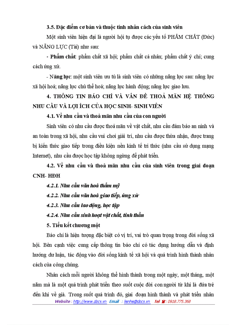 image for page Báo chí với quá trình hình thành nhân cách của học sinh sinh viên