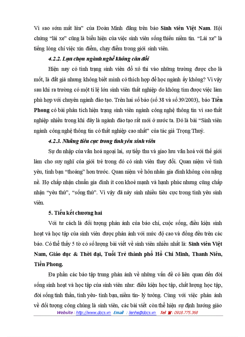 image for page Báo chí với quá trình hình thành nhân cách của học sinh sinh viên