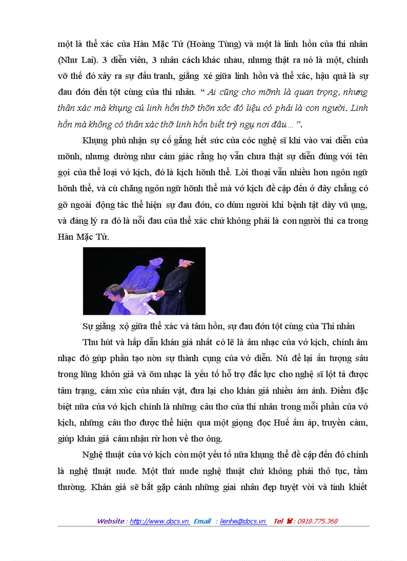 image for page Phê bình vở kịch 100 phút cuối cùng của Hàn Mặc Tử