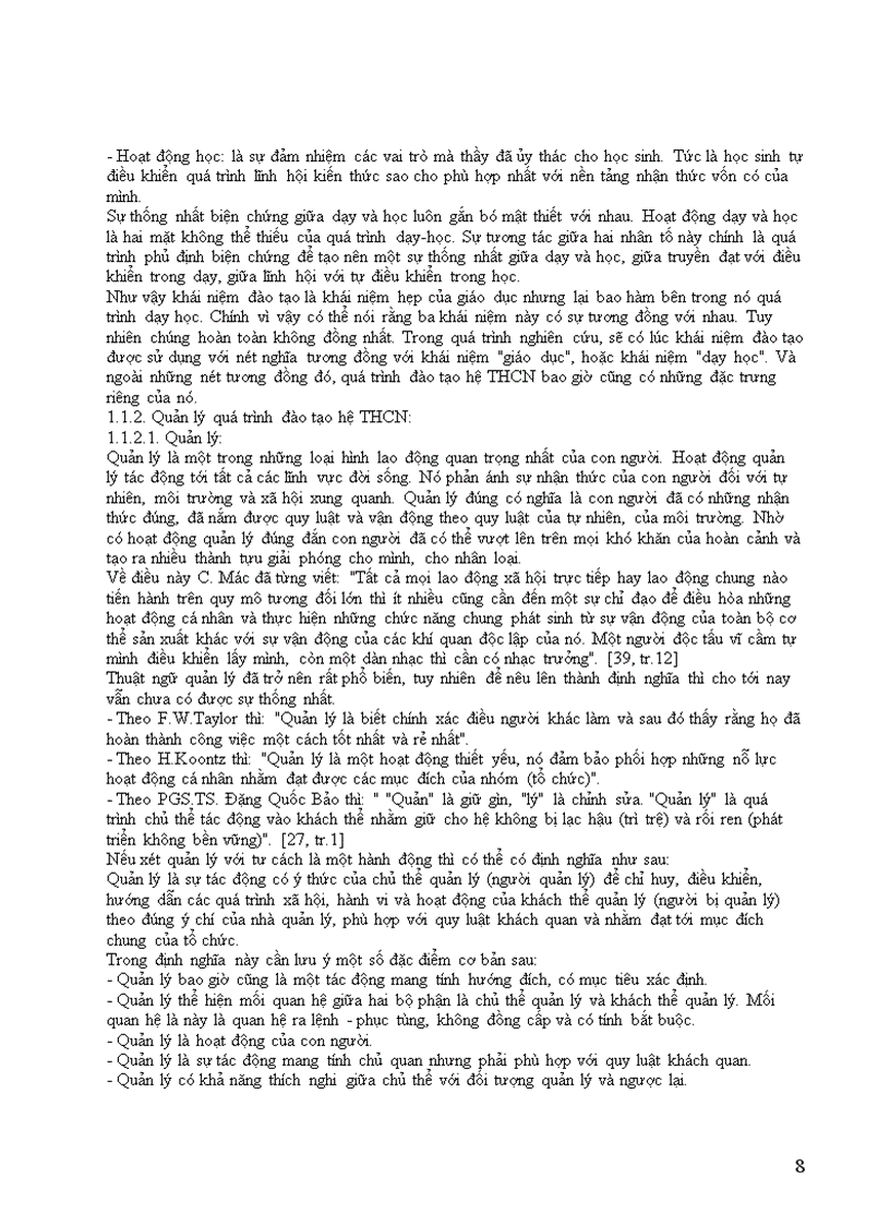 image for page Các biện pháp quản lý quá trình đào tạo hệ trung học chuyên nghiệp tại Trung tâm Đào tạo bồi dưỡng cán bộ thuộc Trường Đại học Hải Phòng