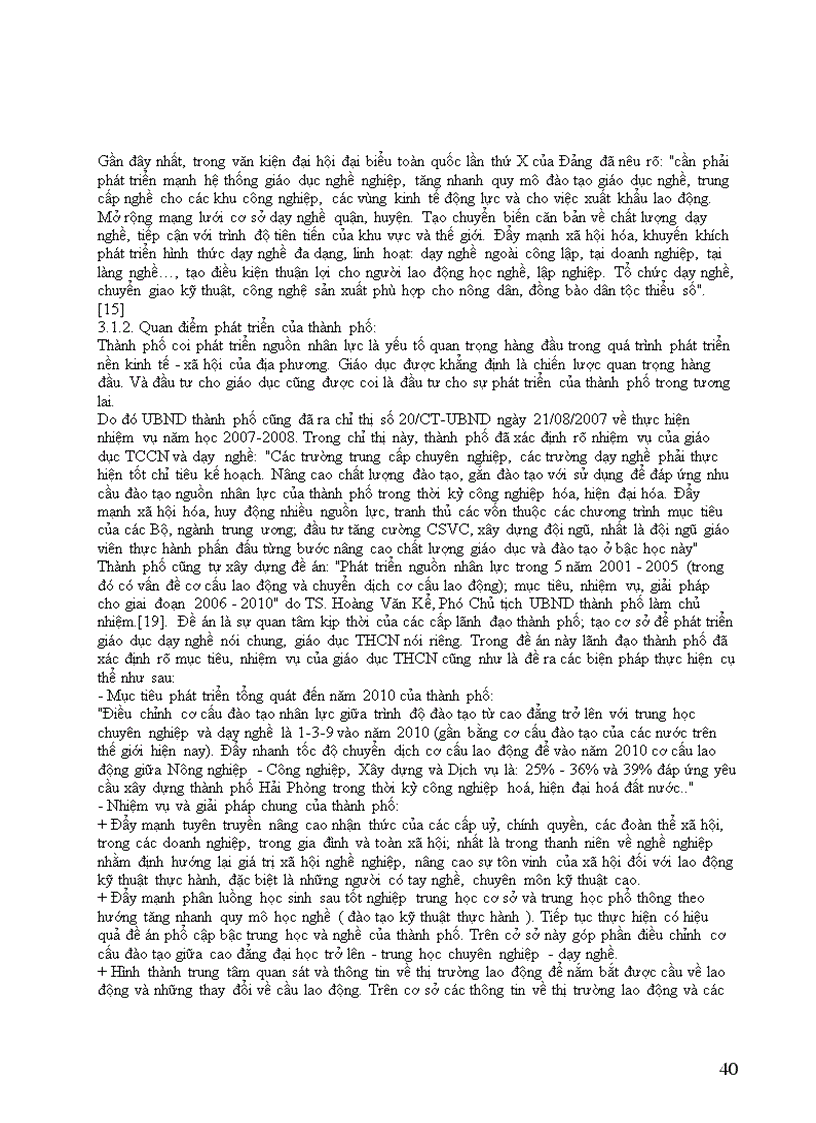 image for page Các biện pháp quản lý quá trình đào tạo hệ trung học chuyên nghiệp tại Trung tâm Đào tạo bồi dưỡng cán bộ thuộc Trường Đại học Hải Phòng