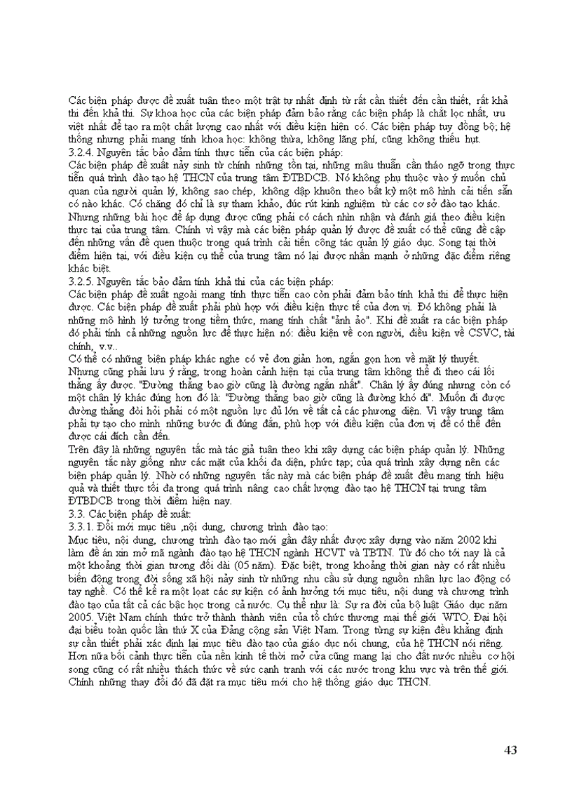 image for page Các biện pháp quản lý quá trình đào tạo hệ trung học chuyên nghiệp tại Trung tâm Đào tạo bồi dưỡng cán bộ thuộc Trường Đại học Hải Phòng