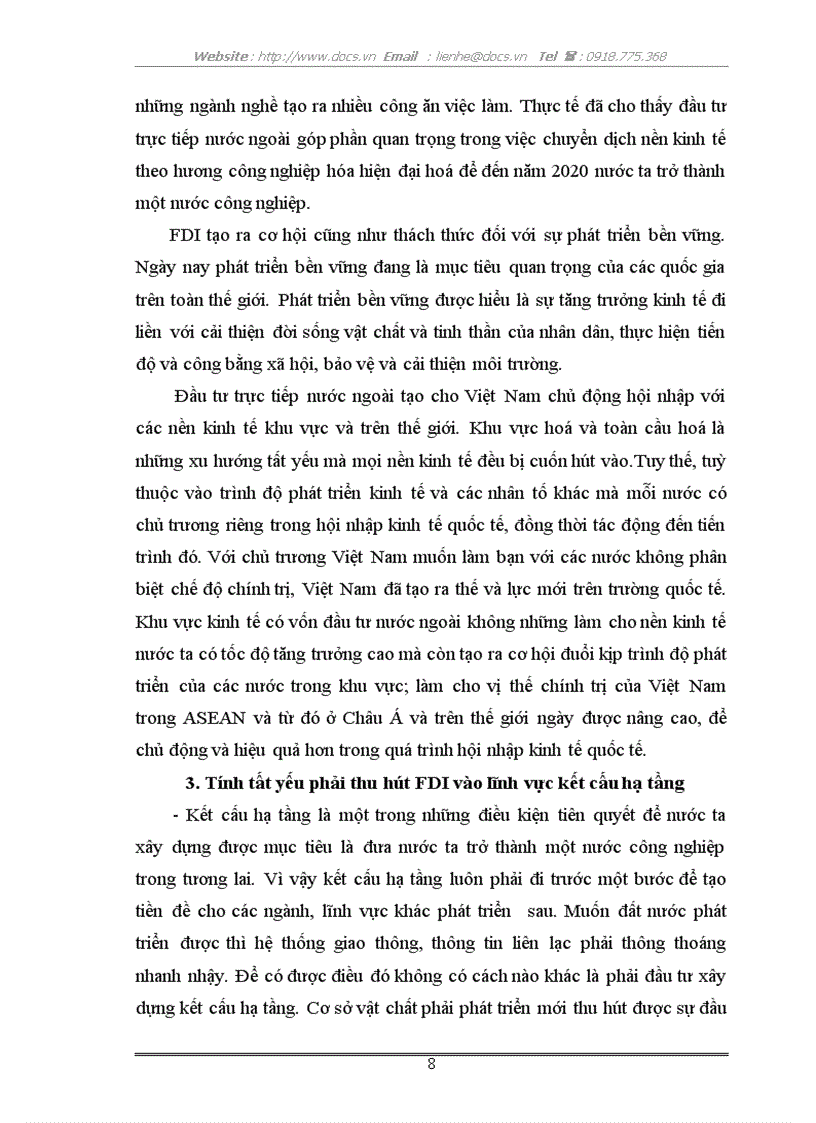 image for page Thực trạng và giải pháp thu hút FDI vào lĩnh vực kết cấu hạ tầng ở Việt Nam