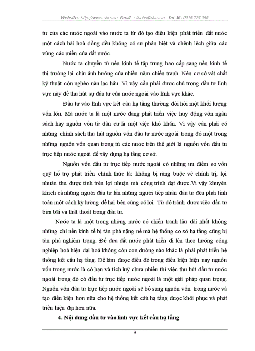 image for page Thực trạng và giải pháp thu hút FDI vào lĩnh vực kết cấu hạ tầng ở Việt Nam