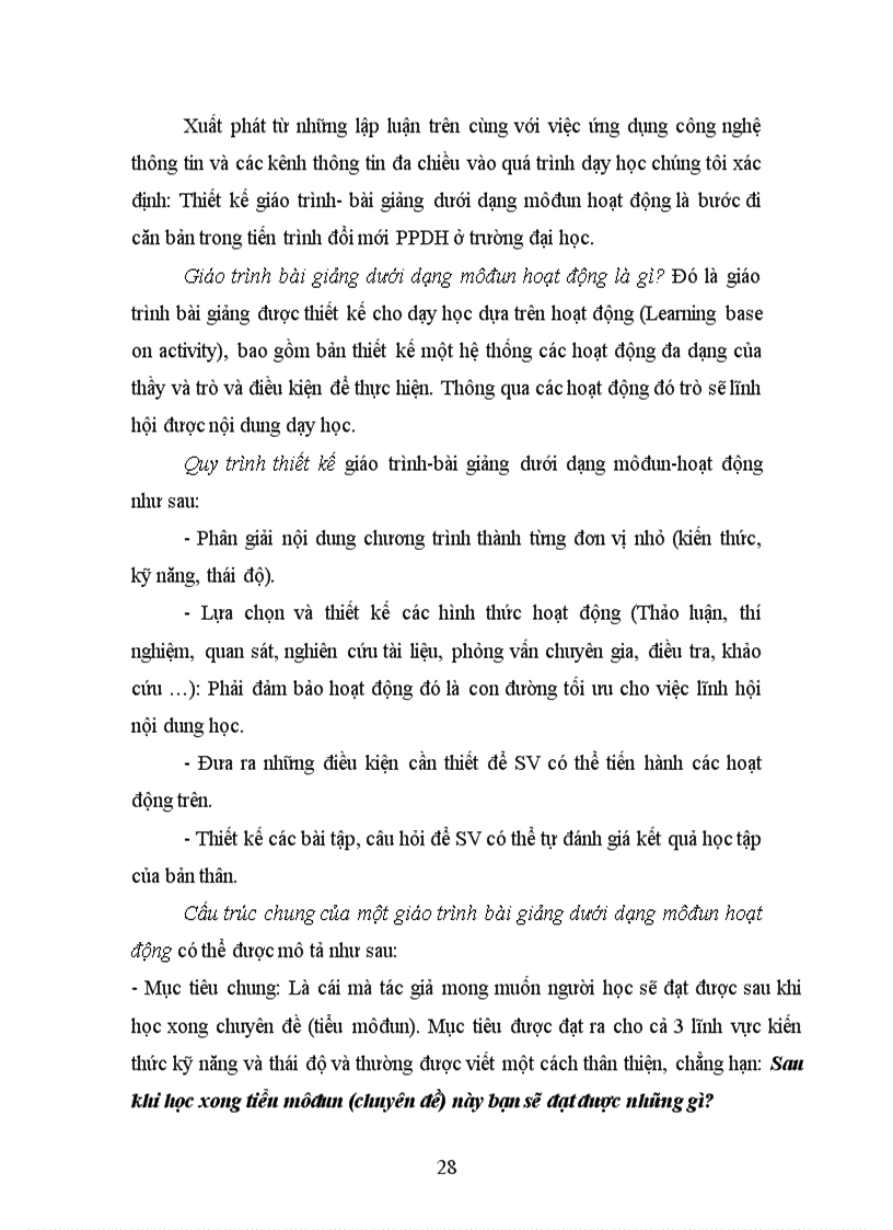 image for page Một số biện pháp tổ chức triển khai đổi mới PPDH theo hướng dạy tự học ở Trường ĐH Vinh