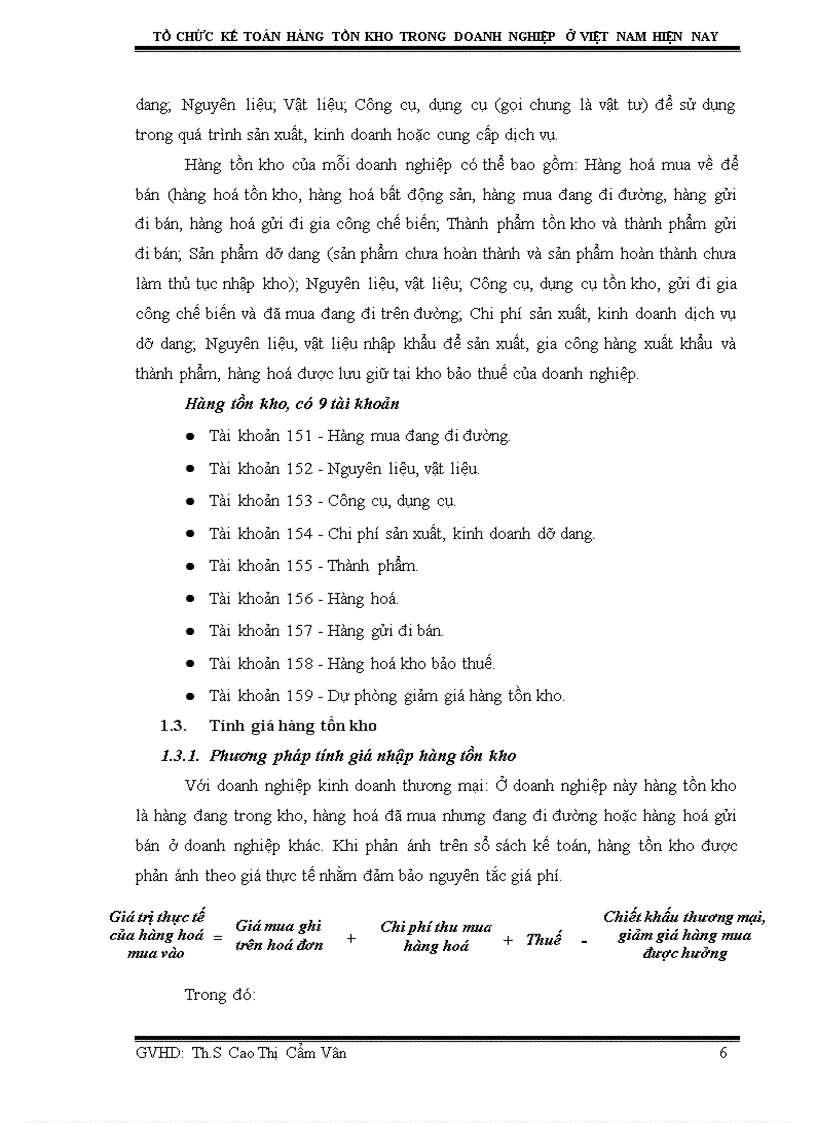 image for page Kế toán hàng tồn kho