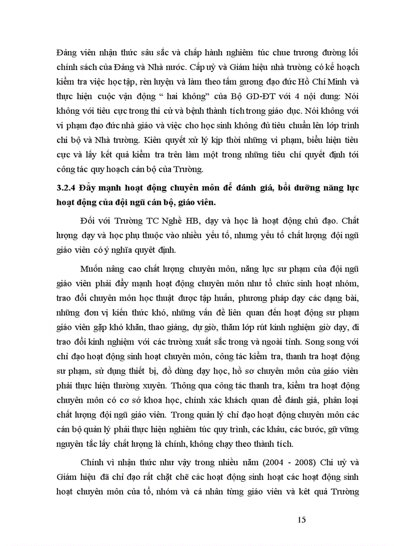 image for page Thực trạng và giải pháp quản lý nâng cao chất lượng đội ngũ cán bộ giáo viên Trường Trung cấp nghề tỉnh Hoà Bình trong thời kỳ đẩy mạnh Công nghiệp