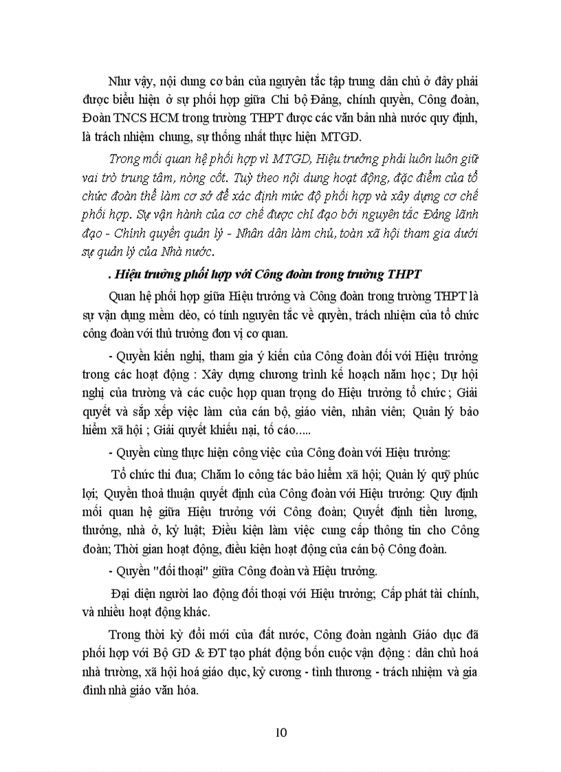 image for page Vận dụng nguyên tắc tập trung dân chủ trong quản lý trường tiểu học nhằm nâng cao chất lượng đội ngũ giáo viên