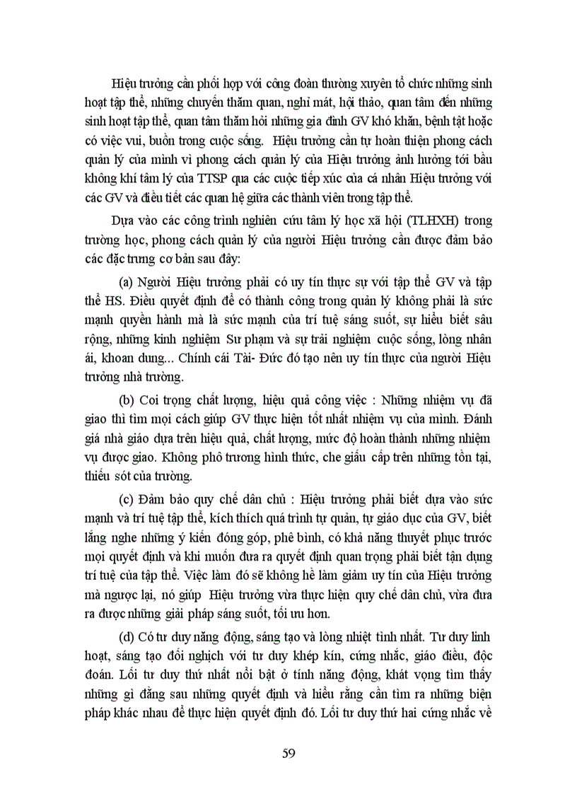 image for page Vận dụng nguyên tắc tập trung dân chủ trong quản lý trường tiểu học nhằm nâng cao chất lượng đội ngũ giáo viên