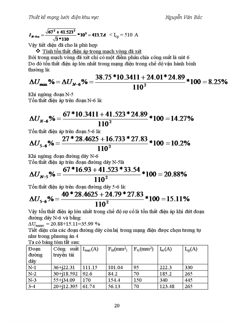 image for page Thiết kế mạng lưới điện khu vực