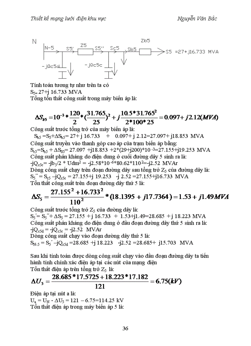 image for page Thiết kế mạng lưới điện khu vực