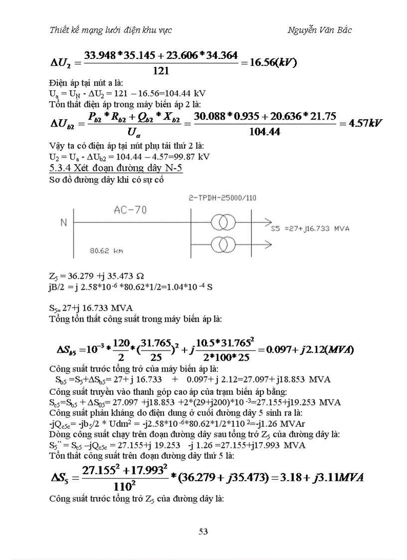 image for page Thiết kế mạng lưới điện khu vực