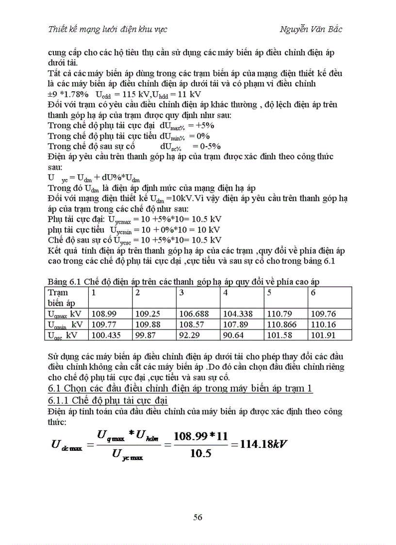 image for page Thiết kế mạng lưới điện khu vực