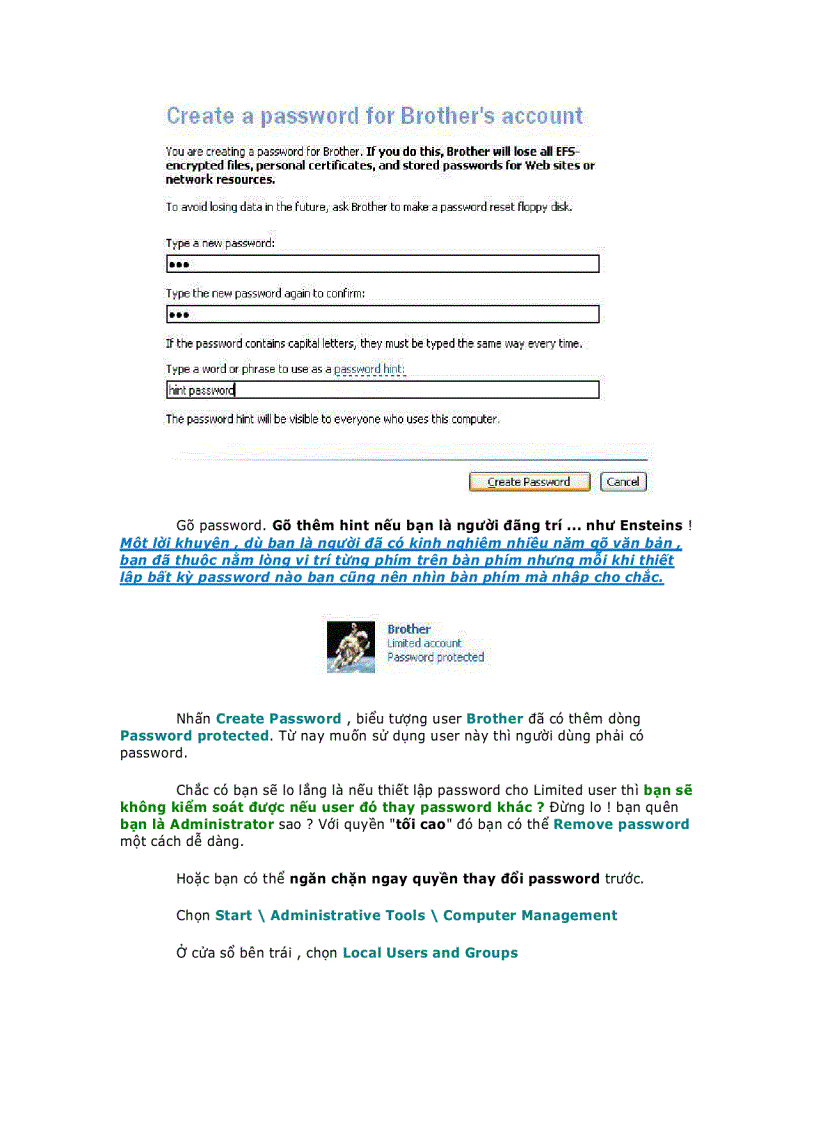 image for page Hướng dẫn sử dụng ntfs để bảo mật trong windows xp
