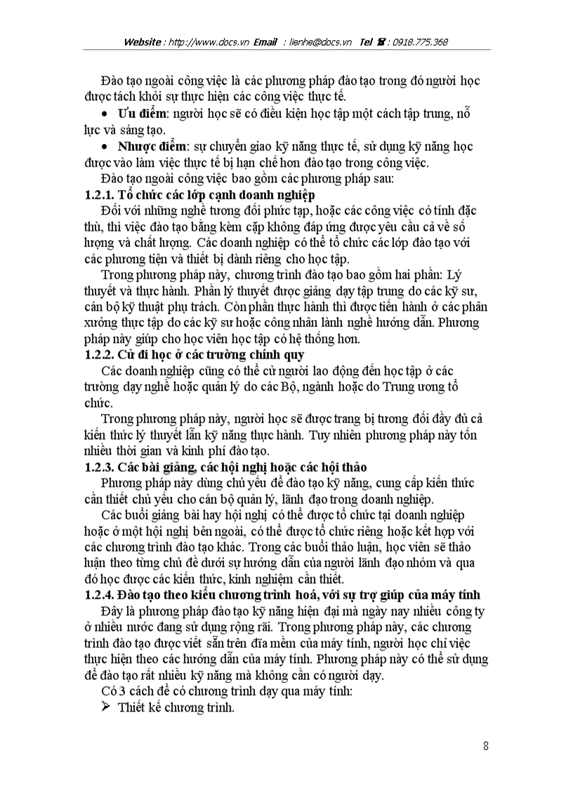 image for page Hoàn thiện công tác đào tạo và phát triển nguồn nhân lực tại Công ty Cổ phần đầu tư và xây dựng số 4