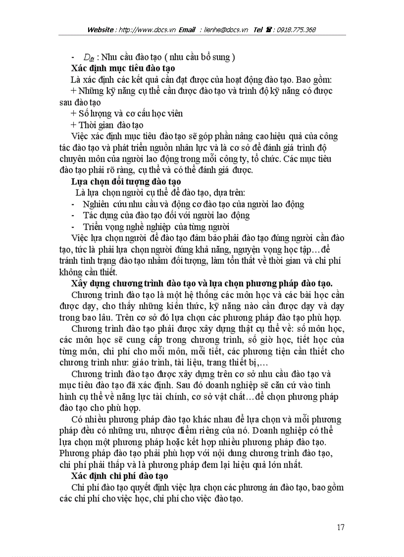 image for page Hoàn thiện công tác đào tạo và phát triển nguồn nhân lực tại Công ty Cổ phần đầu tư và xây dựng số 4