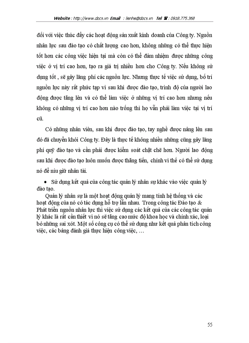 image for page Hoàn thiện công tác đào tạo và phát triển nguồn nhân lực tại Công ty Cổ phần đầu tư và xây dựng số 4