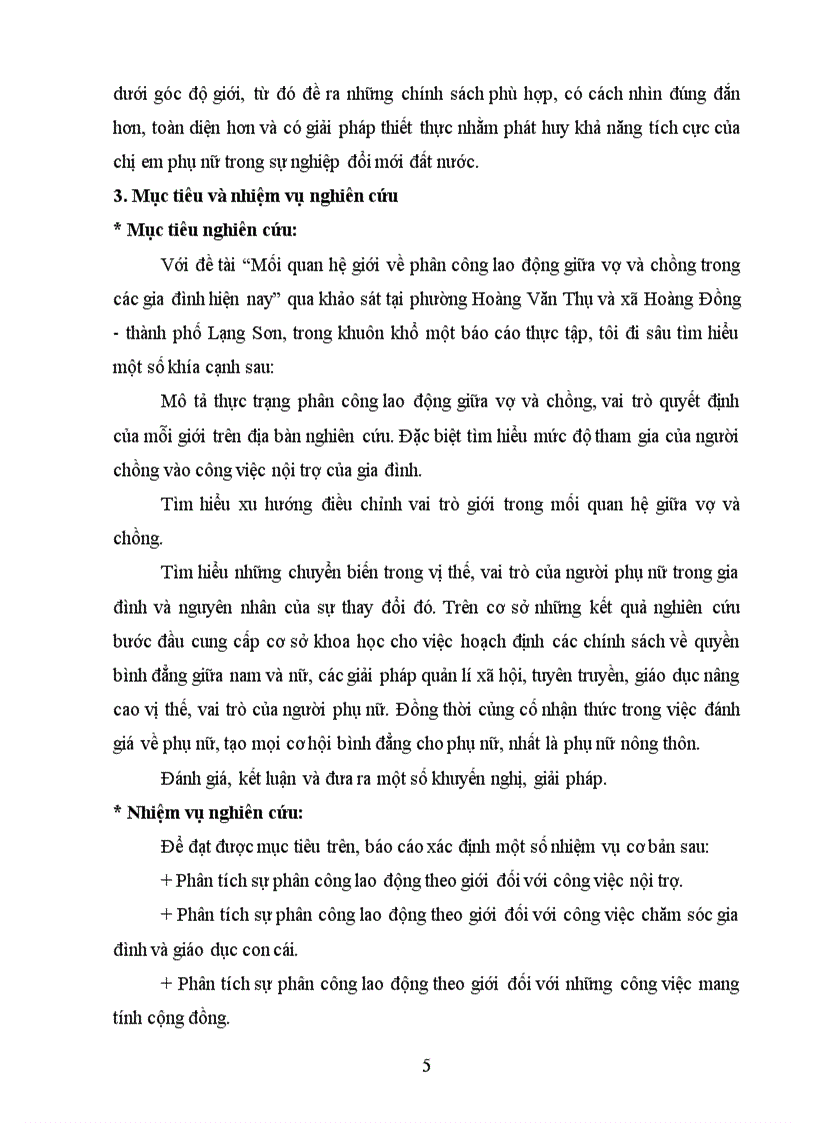 image for page Mối quan hệ giới về phân công lao động giữa vợ và chồng trong gia đình hiện nay