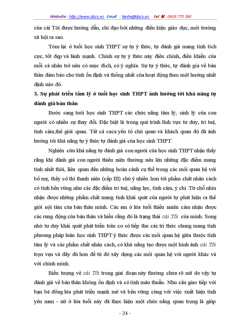 image for page Nghiên cứu khả năng tự đánh giá bản thân của học sinh trung học phổ thông