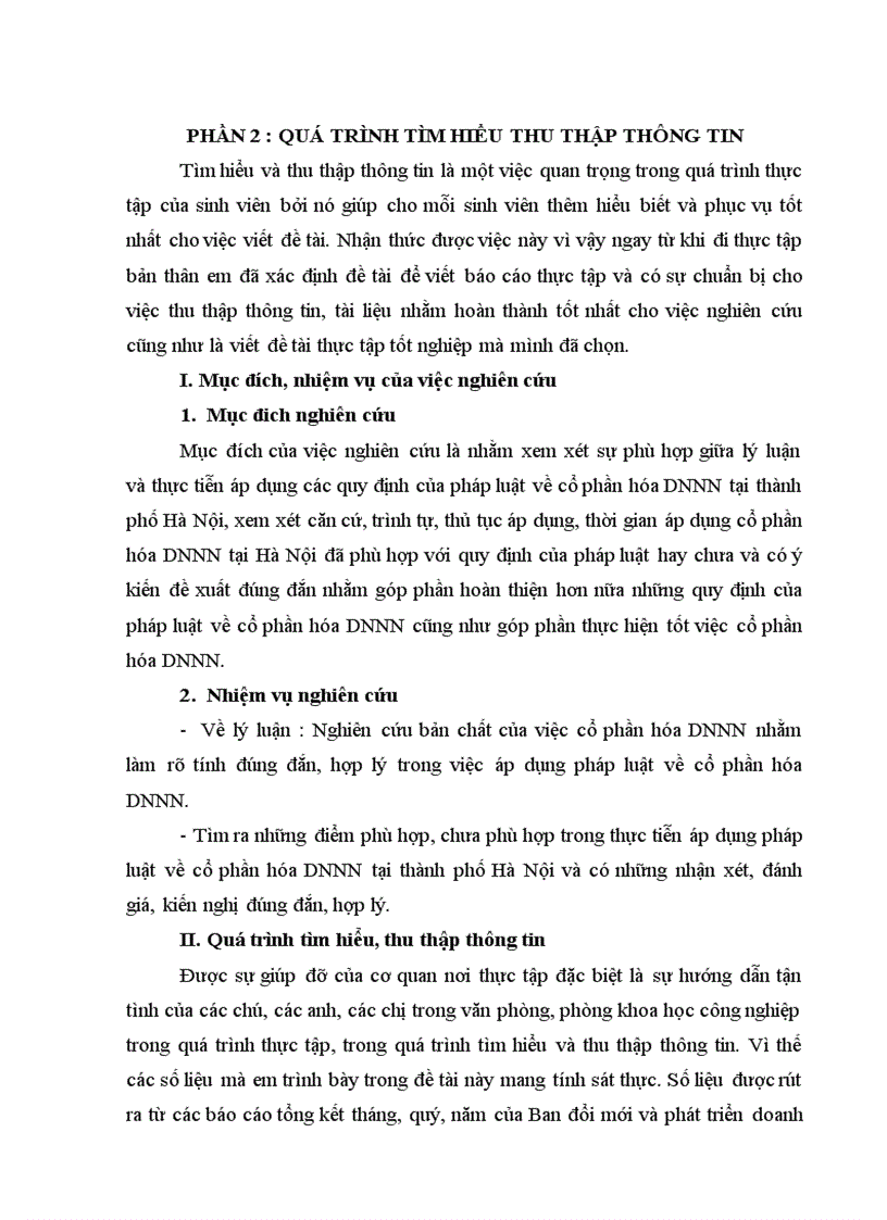 image for page Thực tiễn áp dụng pháp luật về cổ phần hóa DNNN tại thành phố Hà Nội