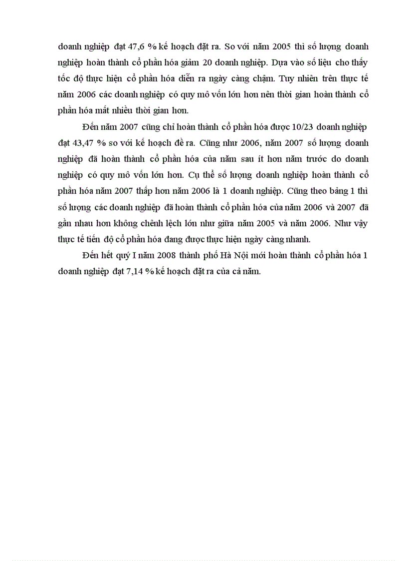 image for page Thực tiễn áp dụng pháp luật về cổ phần hóa DNNN tại thành phố Hà Nội