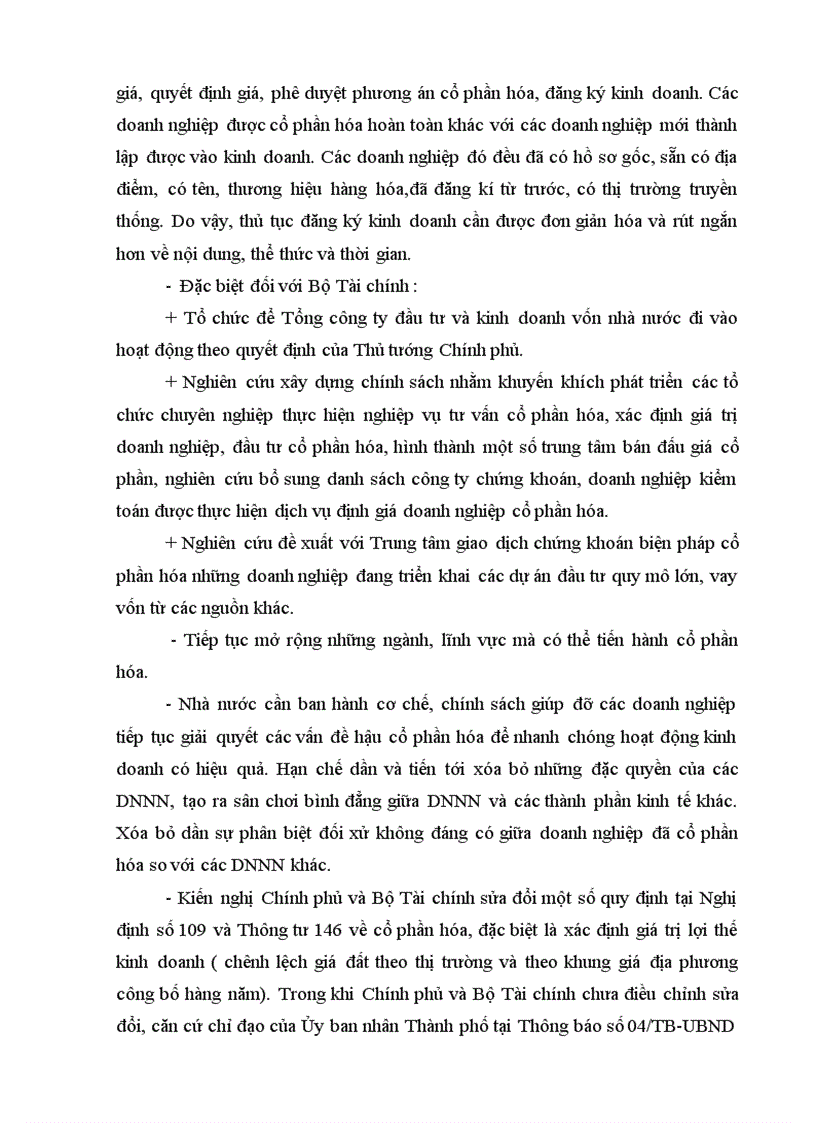 image for page Thực tiễn áp dụng pháp luật về cổ phần hóa DNNN tại thành phố Hà Nội