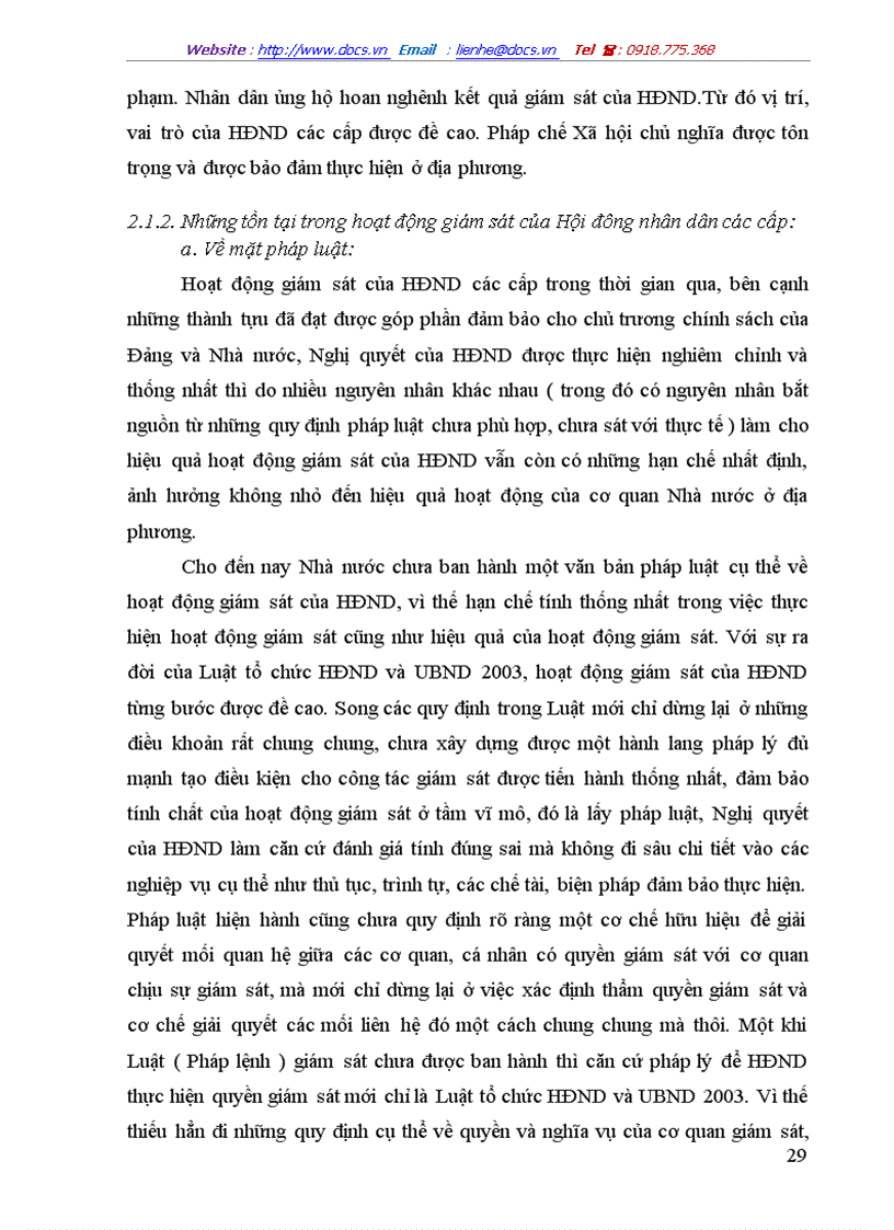 image for page Hoạt động giám sát của Hội đồng nhân dân các cấp Thực trạng và phương hướng hoàn thiện