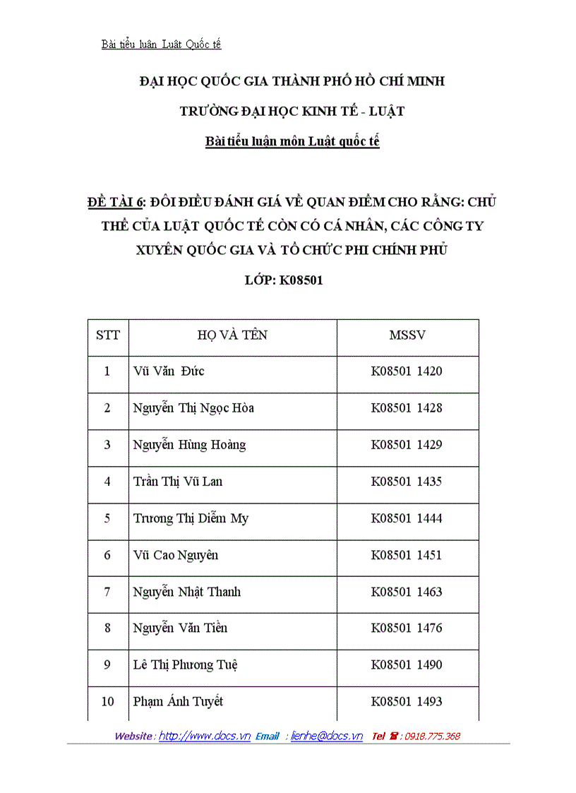 image for page Đôi điều đánh giá về quan điểm cho rằng Chủ thể của luật quốc tế còn có cá nhân các công ty xuyên quốc gia và tổ chức phi chính phủ