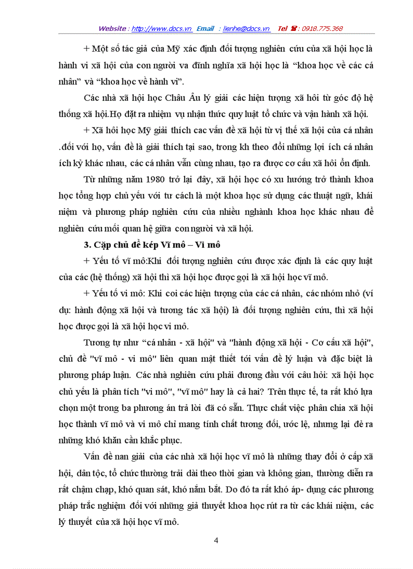 image for page Thảo luận xã hội học Đối tượng nghiên cứu của xã hội học