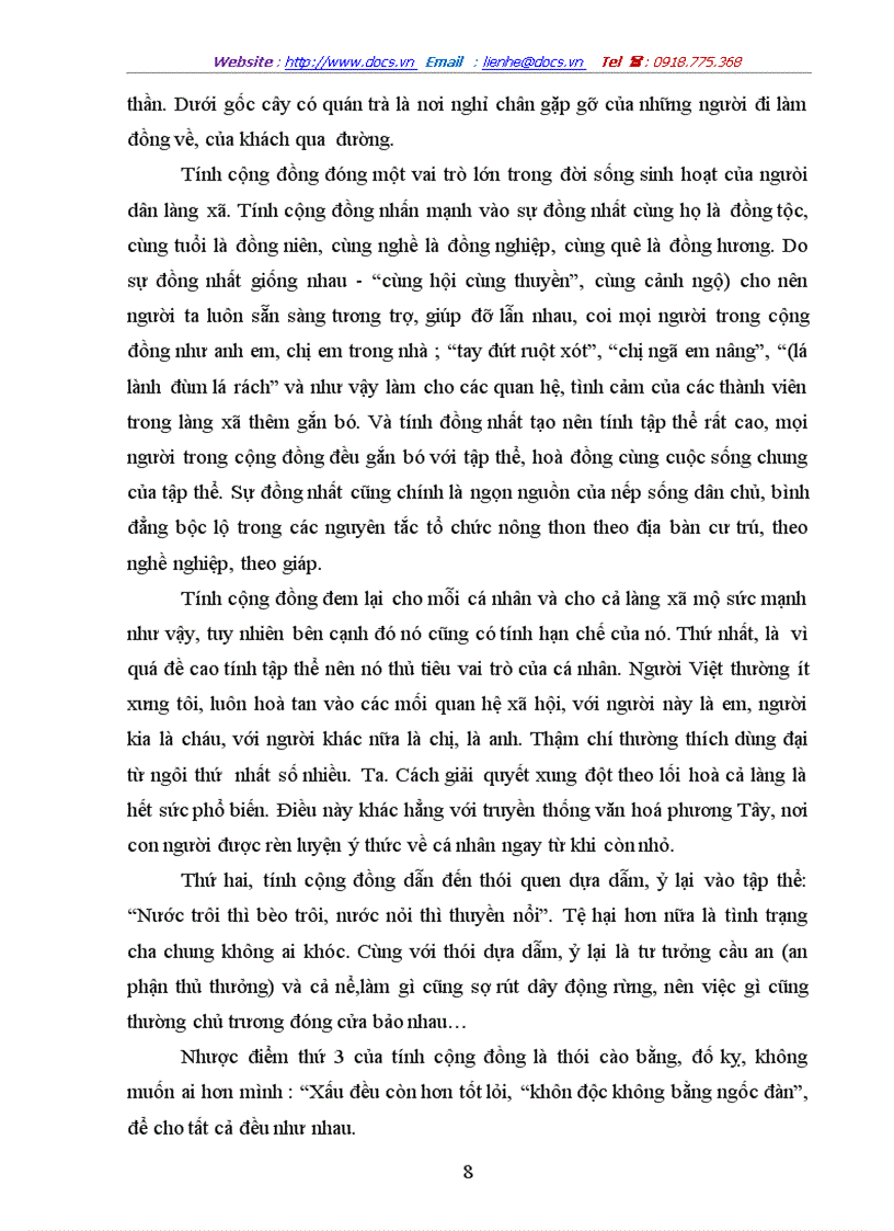 image for page Tính cộng đồng của làng xã người Việt Đồng bằng Bắc Bộ