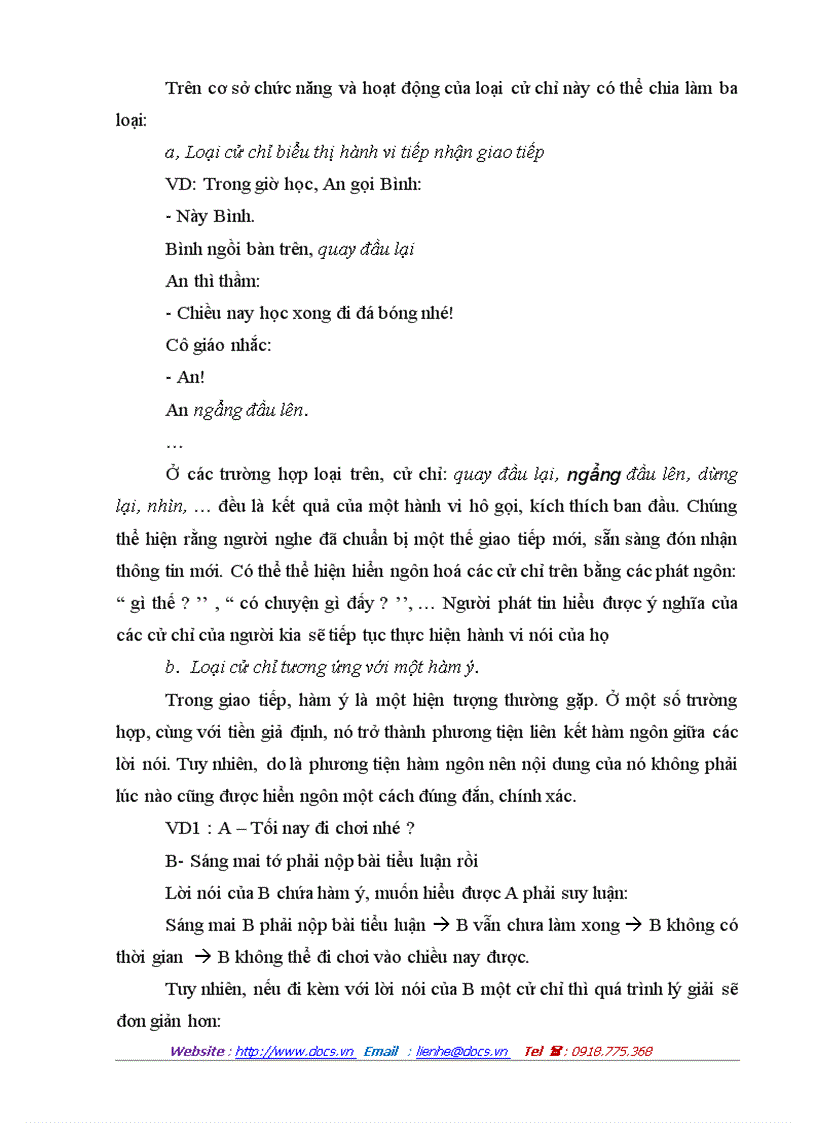 image for page Giá trị thông báo của cử chỉ tay và nét mặt trong hệ thống giao tiếp phi lời ở người việt