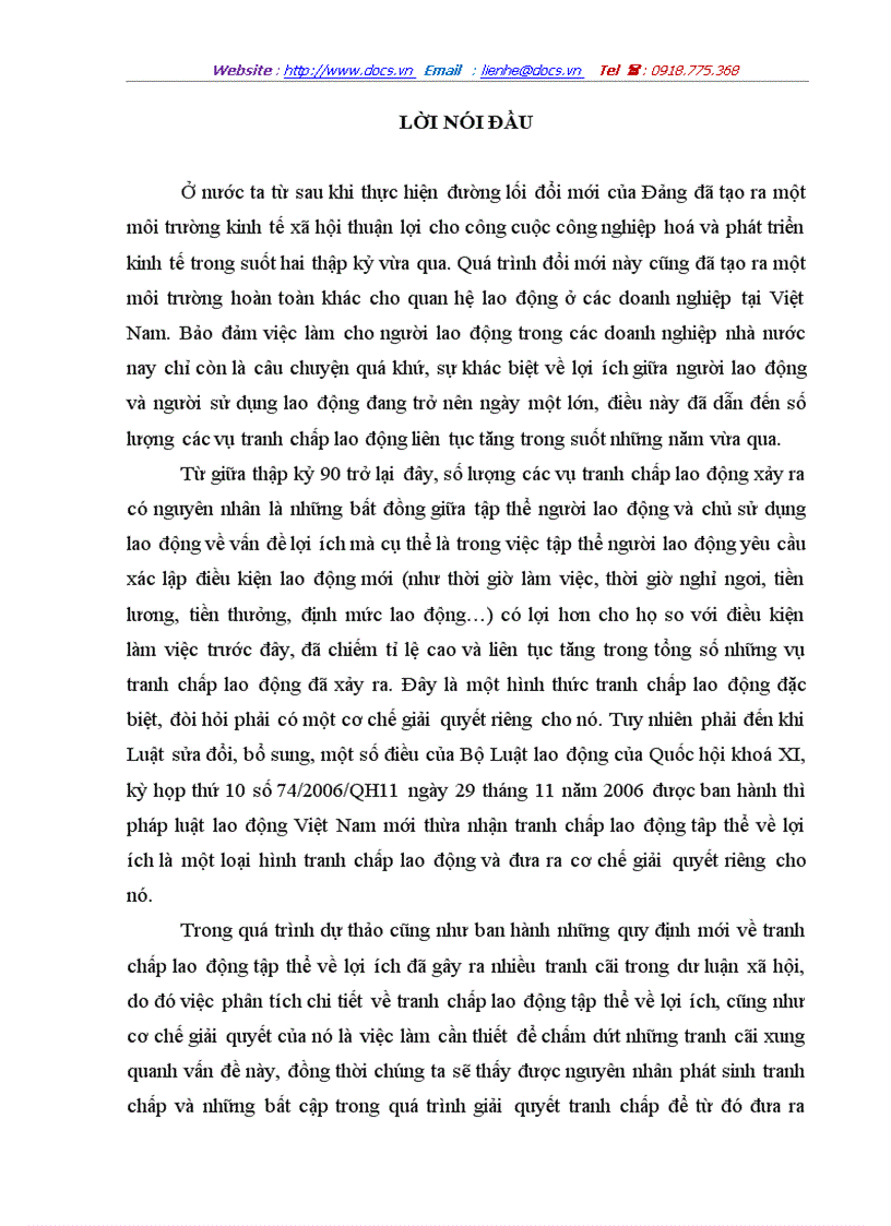 image for page Tranh chấp và giải quyết tranh chấp lao động tập thể về lợi ích