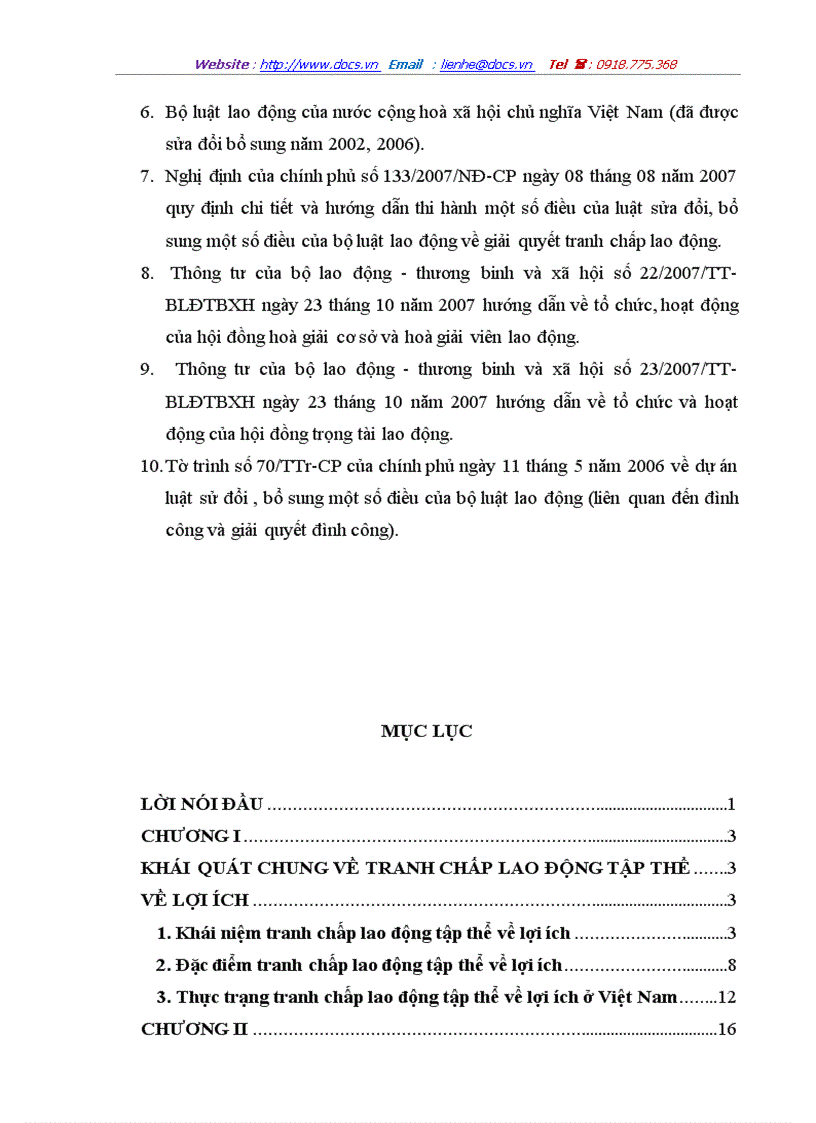 image for page Tranh chấp và giải quyết tranh chấp lao động tập thể về lợi ích
