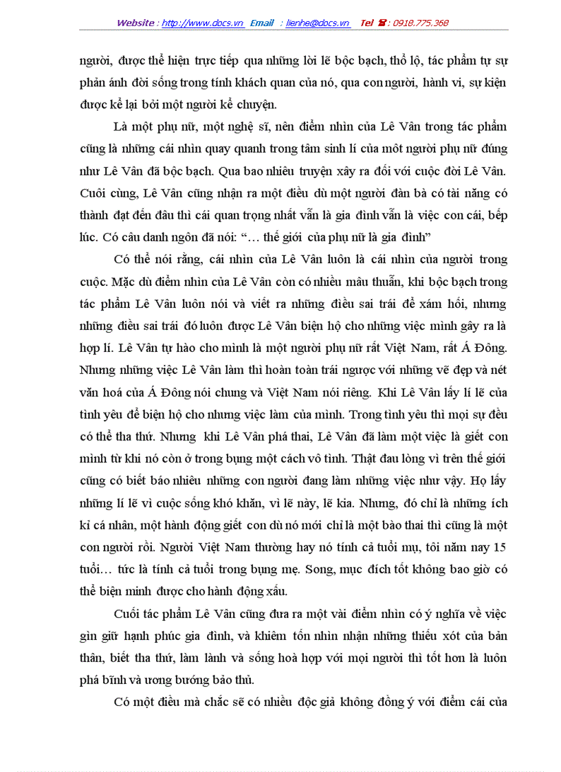 image for page Phân tích sự giống và khác nhau về điểm nhìn bên trong và bên ngoài của ba tác phẩm Ba Người Khác Văn Khoa Chân Dung Kí Lê Vân Yêu và sống