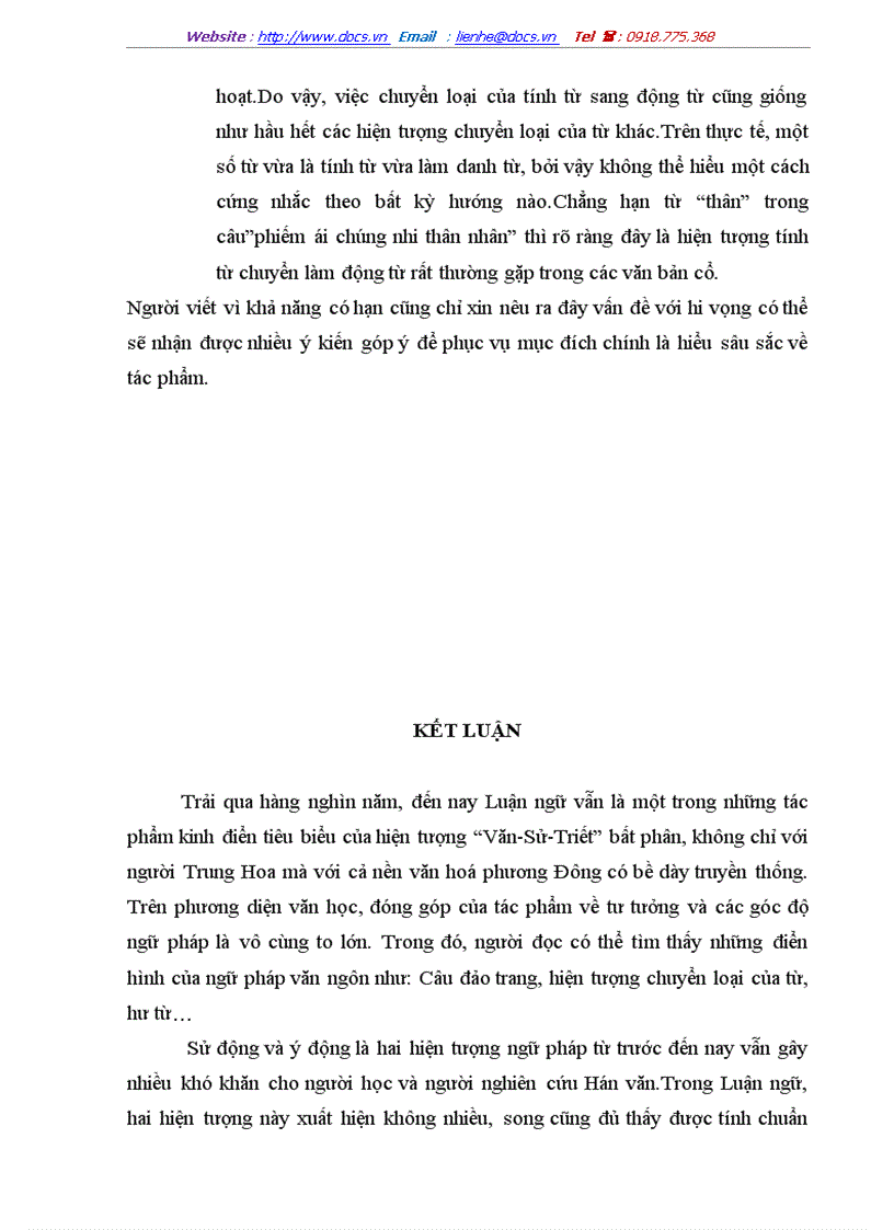 image for page Ngôn ngữ tiếng Trung Sử động pháp và Ý động pháp trong tác phẩm Luận ngữ
