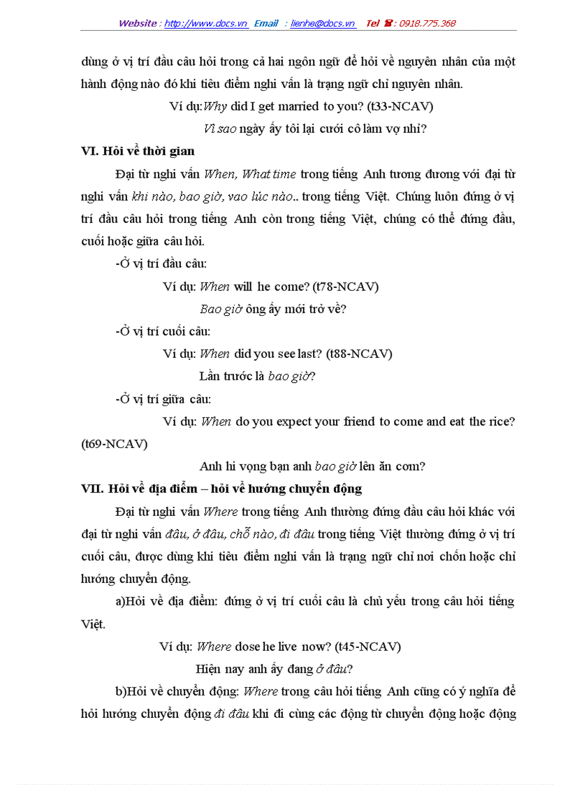 image for page Đối chiếu cấu trúc và phương thức biểu hiện của câu hỏi chính danh trong tiếng anh và tiếng việt tiểu loại câu hỏi có đại từ nghi vấn