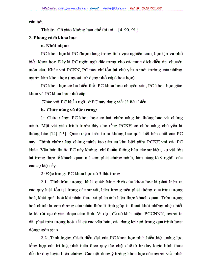 image for page Các phong cách chức năng ngôn ngữ Tiếng Việt