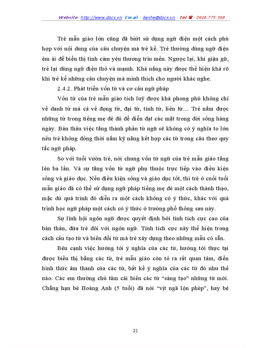 image for page Sự phát triển ngôn ngữ của trẻ 0 6 tuổi