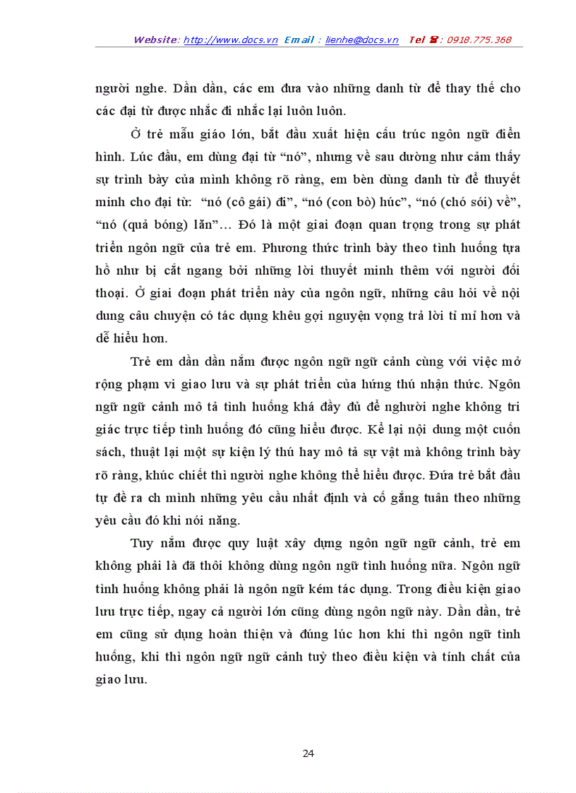 image for page Sự phát triển ngôn ngữ của trẻ 0 6 tuổi