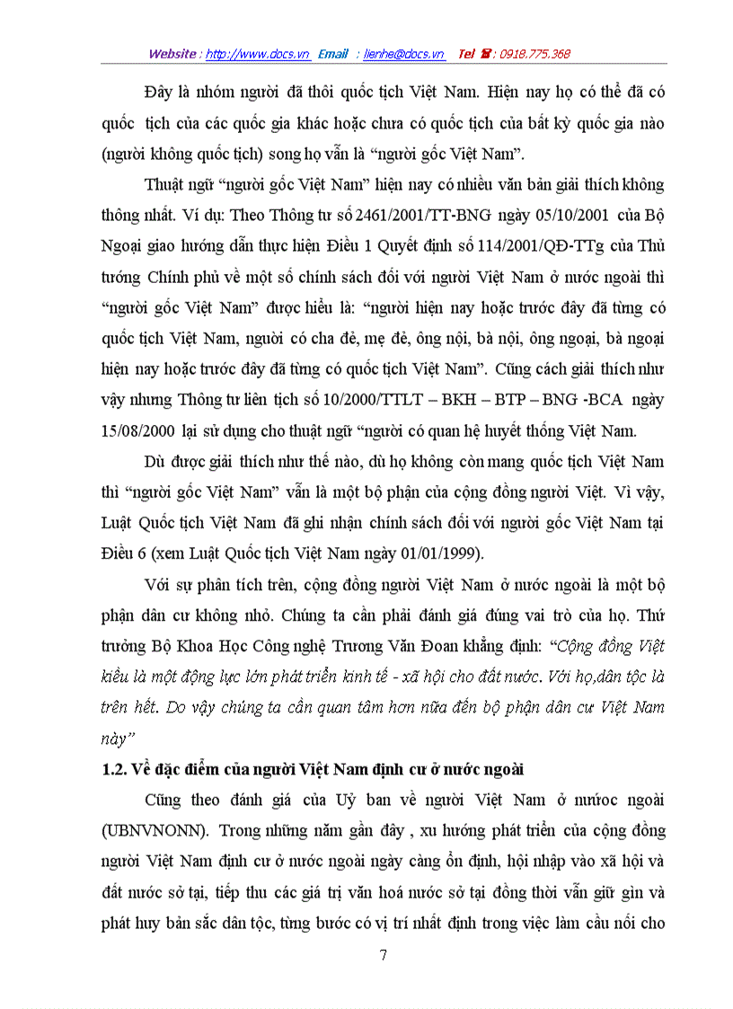 image for page Quy chế pháp lý của người Việt Nam ở nước ngoài liên hệ với quy chế pháp lý của người Việt Nam tại Lào