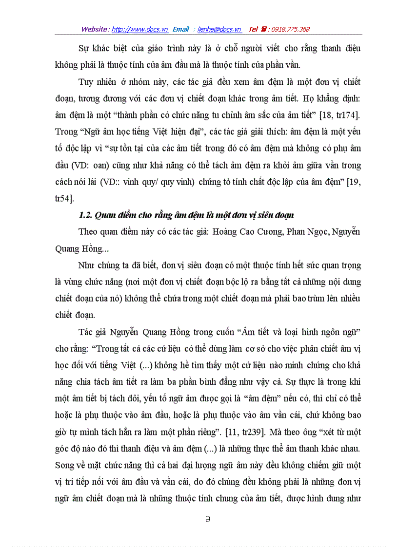 image for page Các tiếng chứa âm đệm trong tiếng Việt Nguồn gốc và hướng giải quyết