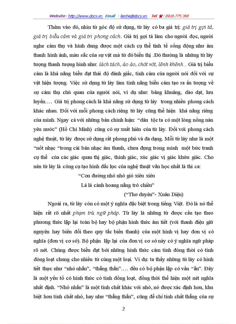 image for page Tìm hiểu cách luân phiên về vần trong từ láy tiếng Việt