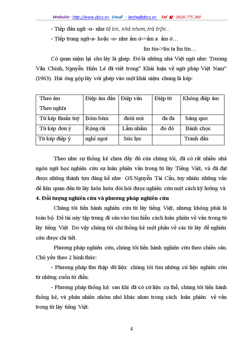 image for page Tìm hiểu cách luân phiên về vần trong từ láy tiếng Việt