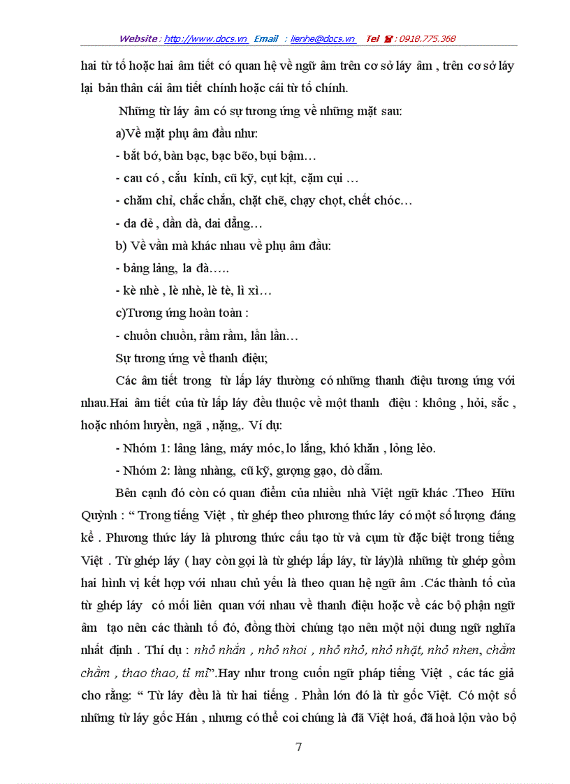 image for page Tìm hiểu cách luân phiên về vần trong từ láy tiếng Việt