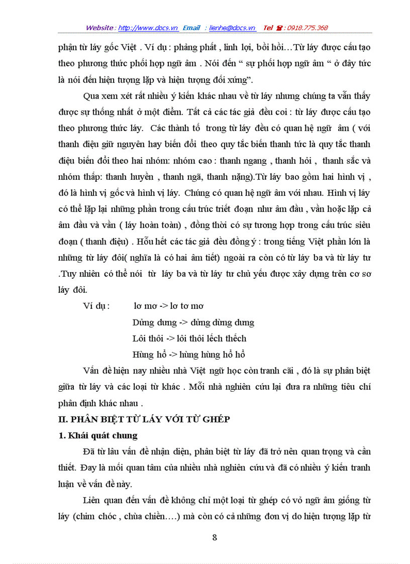 image for page Tìm hiểu cách luân phiên về vần trong từ láy tiếng Việt